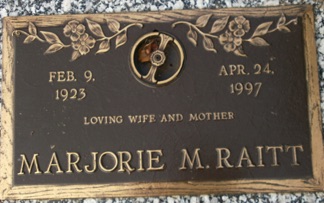 Marjorie M. Raitt